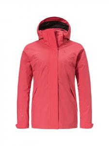 Schöffel Двубортный жакет "3in1 Jacket Style Tamina WMS" цвета "печеная роза"