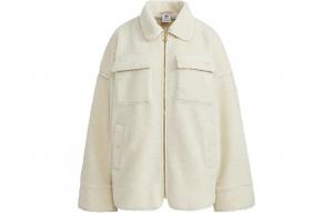 Бархатная куртка женская белая Adidas Originals