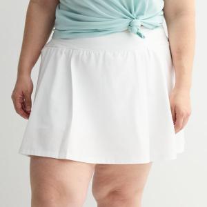 Тканая юбка-шорты для гольфа больших размеров Tek Gear, белый