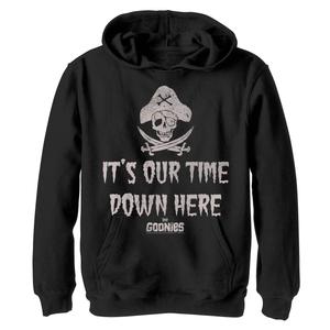 Толстовка с пиратской надписью The Goonies Our Time Down Here для мальчиков 8–20 лет Licensed Character