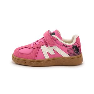 Disney Микки серия нескользящие амортизирующие износостойкие легкие низкие скейтбордские туфли женские персиково-красные, цвет Peach Red