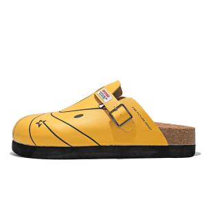 Сабо с закрытым носком унисекс Ripstar, цвет Yellow smiley