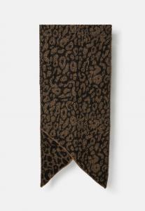 Шарф Pieces PCPYRON LONG ANIMAL SCARF, Brown