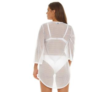 Женская купальная туника с расклешенными рукавами Jordan Taylor Jordan Taylor, черный