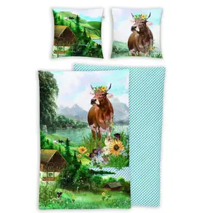 Двустороннее постельное белье Irisette «Magic-K 8862», элегантный цифровой принт, цвет multi