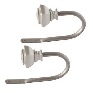 Набор фиксаторов для штор и портьер Mainstays Benton Square End