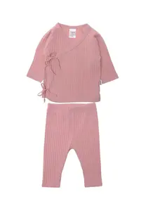 Пакет начального оснащения Liliput в ребристом дизайне, розовый