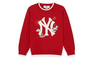 Вязаный свитер New York Yankees SS26 для детей от 3 до 7 лет Mlb Kids, красный