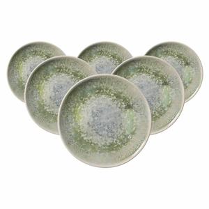 Десертная тарелка Ritzenhoff & Breker Cecina 6er Set, бежевый - зеленый