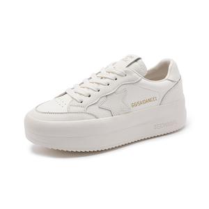 TAFN Низкие женские кроссовки для скейтбординга бежевого цвета