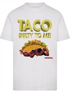 Merchcode Футболка "Deadpool Taco Tee" белого цвета