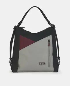 Сумка-рюкзак на молнии Caminatta, черный