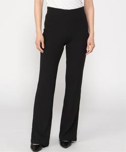 (W) Современные широкие брюки-клеш в рубчик