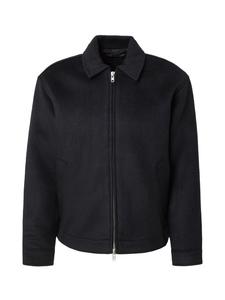 Abercrombie & Fitch Куртка для межсезонья в черном цвете