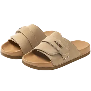 Far port Унисекс слайдеры Pine Nut Бежевый/Овсяный/Фундуковый Бежевый/Светло-каштановый Коричневый/Темно-кофейный - Овсяный, цвет Oat