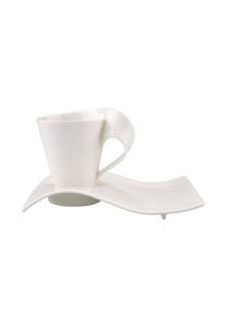 Кофейный сервиз Villeroy & Boch Newwave с блюдцем, 300 мл, белый