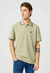 Рубашка-Поло с коротким рукавом, стандартного кроя. Wrangler, Mottled Green