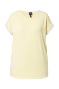Ulla Popken Футболка в светло-желтом цвете