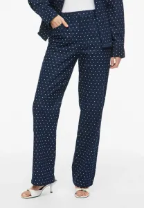 Джинсы jane gepunktete прямого кроя Vila, Dark Blue Denim