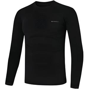 361° Футболка мужская Grade Black с круглым вырезом и умеренно прямым кроем