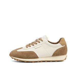 BOERDIQI Женские низкие повседневные туфли Rice Caramel с кожаной стелькой, цвет Rice Caramel (Cow Leather Insole)