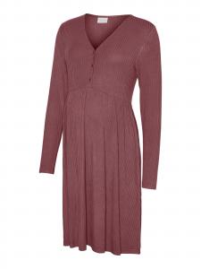 MAMALICIOUS Платье в каштаново-коричневом цвете