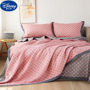 Disney Хлопковый марлевый плед 200х240 см, цвет Camellia Love Pink