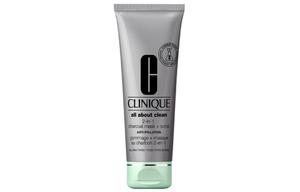 QIANBI All About Clean 2 в 1 маска-скраб с углем для лица отшелушивающая очищающая 100ml CLINIQUE, 100ml