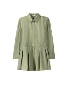 Платье-рубашка Bershka, хаки
