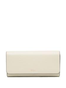 Кошелек из зернистой кожи Mulberry, белый