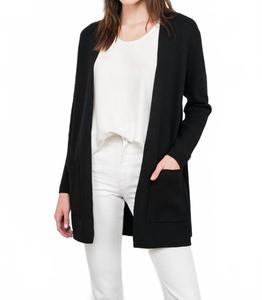 Кардиган No Matter What Pocket, черный Fun 2 Fun, черный