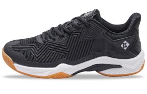 Кроссовки для бадминтона Lingyun, унисекс, низкие, черные Kumpoo