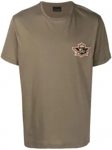 Футболка с нашивкой-логотипом Billionaire, зеленый