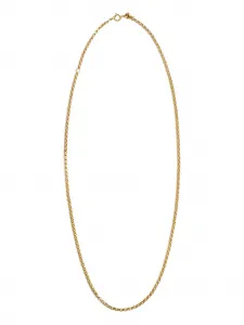 Цепочка на шею из желтого золота By Pariah, зеленый