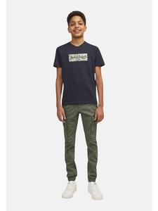 Тканевые брюки JACK & JONES Junior, зеленый