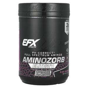 EFX Sports, AminoZorb Elite 21, розовая жевательная резинка, 390 г (13,76 унции)