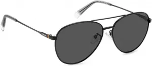 Современные женские солнцезащитные очки Polaroid, 807/M9 Black