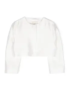 Укороченная куртка Il Gufo, белый