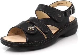 Женские сандалии Finn Comfort Gomera с ремешком на щиколотке, черный