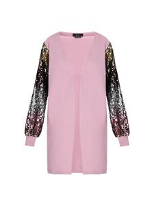 Faina Женский кардиган темно-розового цвета