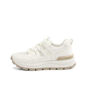 BOERDIQI Женские низкие повседневные туфли бежевые с овчинной стелькой, цвет Beige (Sheepskin Insole)