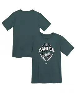 Футболка для дошкольников Midnight Green Philadelphia Eagles Icon Legend Performance Nike