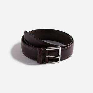 Ремень Anderson's Stitched Trimmed Semi Formal Leather Belt, цвет Oxblood