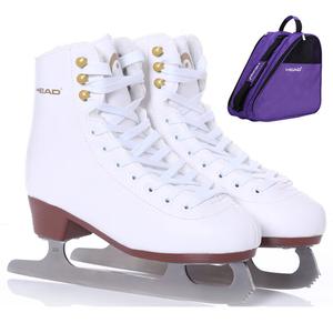 HEAD Детские коньки для начинающих MORTEN SOLUM, белые, с сумкой для коньков, размер 29