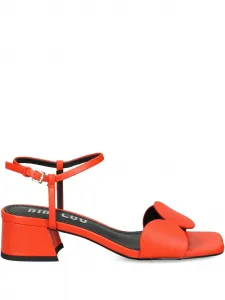 Босоножки на блочном каблуке Bibi Lou, красный