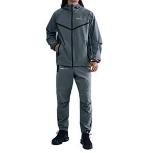 Tech Windrunner мужская футбольная куртка-бомбер на молнии от Fc Barcelona Nike, smoke серый/светло smoke серый/светло smoke серый