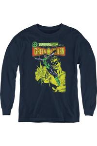Футболка с длинным рукавом Green Lantern Vintage Cover для молодежи Gildan