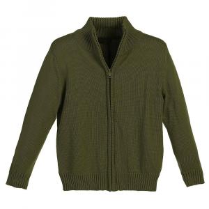 Вязаный кардиган из 100% хлопка с молнией и полной молнией Gioberti для мальчиков, цвет Olive