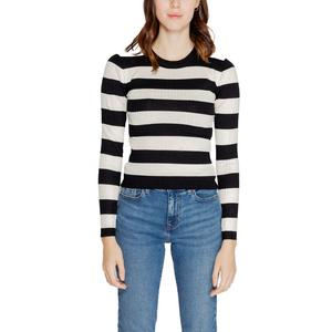 Черные вискозные топ и футболка Jacqueline de Yong