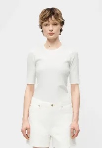 Базовая футболка с круглым вырезом и коротким рукавом Closed, Ivory